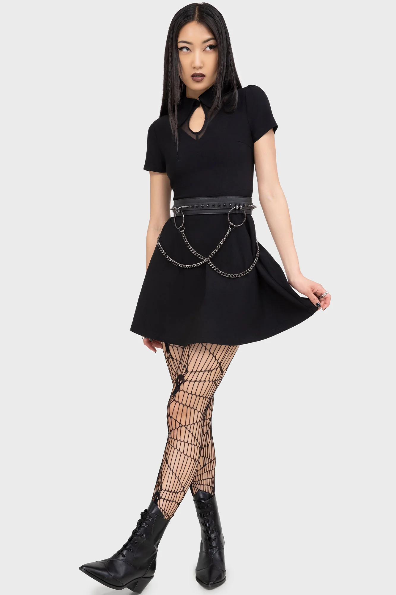 Wept Inside Mini Dress - Image 4